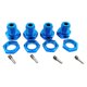 thumbnail image 2 of Bujes de rueda de aluminio , tueas hexagonales de 17mm, de bloqueo de 5353 para camión de escalada todoterreno 1:10 4X4 Hugo Tuercas de cubo de rueda de coche RC, 2 of 4