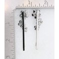 thumbnail image 5 of 4 Piezas Blanco y Rosa Frangipani Hawaiano Plumeria Cabeza de Espuma Flor Fiesta Playa Pinza para el Cabello Pinzas para el Cabello Pasadores Clips y Pasadores (7 cm), 5 of 5