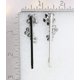 thumbnail image 5 of 4 Piezas Blanco y Rosa Frangipani Hawaiano Plumeria Cabeza de Espuma Flor Fiesta Playa Pinza para el Cabello Pinzas para el Cabello Pasadores Clips y Pasadores (7 cm), 5 of 5