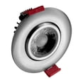 thumbnail image 1 of Nicor Éclairage DGD311204KRDNK 3 Po. Nickel LED Gimbal Downlight Encastré - 4000K, 1 of 1