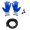 B. circle Glove, variant on Electric Drill Bit Sharpener for Comprehensive Grinding & Sharpening Cobalt Bit