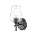 thumbnail image 3 of 9701-MB Millennium Lighting Ashford - 1 Light Wall Sconce-10 Inch Tall and 5 Inch Wide-Matte Black Finish, 3 of 4