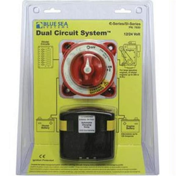Blue Sea System Add-A-Battery Dual Circuit
