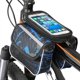 thumbnail image 5 of Cuadro Delantero Para Bicicleta De Ciclismo, Alforja De Tubo, Bolsa Doble Para Teléfono Móvil, Bolsa De Bicicleta, Pantalla Táctil, Carretera De Montaña Guardurnaity OD009087-00, 5 of 7