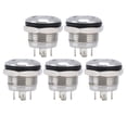 thumbnail image 2 of Loewten Button Switch, 1 NO Flat Top Switches With LED For Household Appliances For Automobile Equipment, 2 of 8