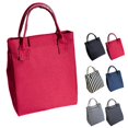 thumbnail image 4 of Bolsa térmica reutilizable para almuerzo, bolsa refrigeradora a rayas, caja de almuerzo aislada, bolsa de Picnic, refrigerador escolar para hombres y mujeres Methold JJ17472-02, 4 of 7