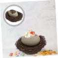 thumbnail image 5 of Vajilla En Forma De Cáscara De Huevo Cuenco Para Servir Cuenco De Comida Frutero Para Mostrador Plato De Cerámica Para Servir Bandeja De Almacenamiento De Alimentos, 5 of 5