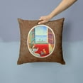 thumbnail image 2 of Carolines Treasures 7126PW1414 Italian Greyhounds and Violinist Fabric Decorative Pillow  14Hx14W multicolor, 2 of 4