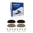 thumbnail image 5 of Detroit Axle - 8pc Brake Kit for 2017-2025 Honda CR-V,Disc Brake Rotors Ceramic Brake Pads w/Hardware 2018 2019 2020 2021 2022 2023 2024 Replacement: 12.28" inch Front 12.20" inch Rear, 5 of 9