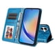 thumbnail image 4 of Funda tipo cartera GANGXUN para Samsung Galaxy A35 , diseño girasol, cuero PU, soporte, cierre magnético, tarjetero, 4 of 5