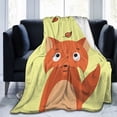 thumbnail image 7 of Fox Animal Throw Blanket, Fluffy Soft Cozy Blanket Flannel Plush Microfiber Couch Throw 40"x30", 7 of 7
