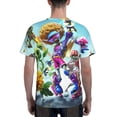 thumbnail image 3 of Plants Vs Zombies T-Shirts 3d Printed Short Sleeve Tee Shirt For Men, 3 of 8