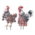 thumbnail image 2 of Decoración De Pollo De Metal, Arte De Hierro único, Decoración De Gallo Al Aire Libre, Uso Versátil Para Jardín, Césped, 2 of 7