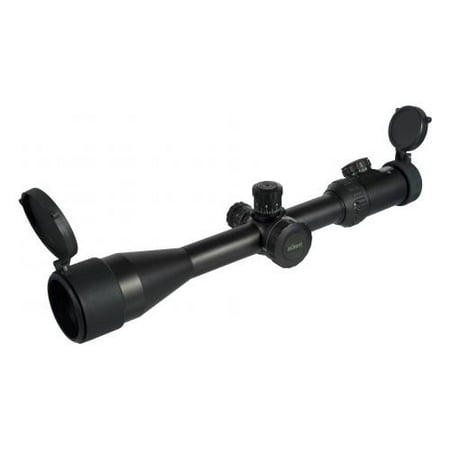 Millett 4-16x50 Tactical Riflescope, Matte Black w/ Illuminated Mil-Dot Bar Reti