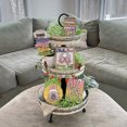 thumbnail image 5 of Ramiter Easter Carrots Tiered Tray Decor Adorable Easter Collection Addition For The Easter Season, 5 of 5