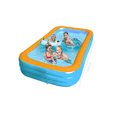 thumbnail image 1 of Alberca Inflable Grandes Piscina Inflable Rectangular 2.6 M, 1 of 4