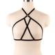 thumbnail image 2 of Lencería Erogéus Material Premium Impresionante Aire Romántico Firfress Firmitud Misterioso Diseño único Moda Mujeres Arnés Sujetador Blac Black Scienceny XX000636-02, 2 of 7