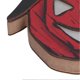 thumbnail image 4 of Halloween Wooden Pumpkin Ornaments, LED Ghost Festival Decorations, Party Favors, 4 of 4