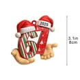 thumbnail image 7 of WKSCLPAI Christmas 67 Ornament, Acrylic 2D Funny Gingerbread Ornaments, Christmas Six Seven Meme Decor for Teens, Xmas Tree Hanging Ornaments, Gift for Interesting People, #E, 7 of 7