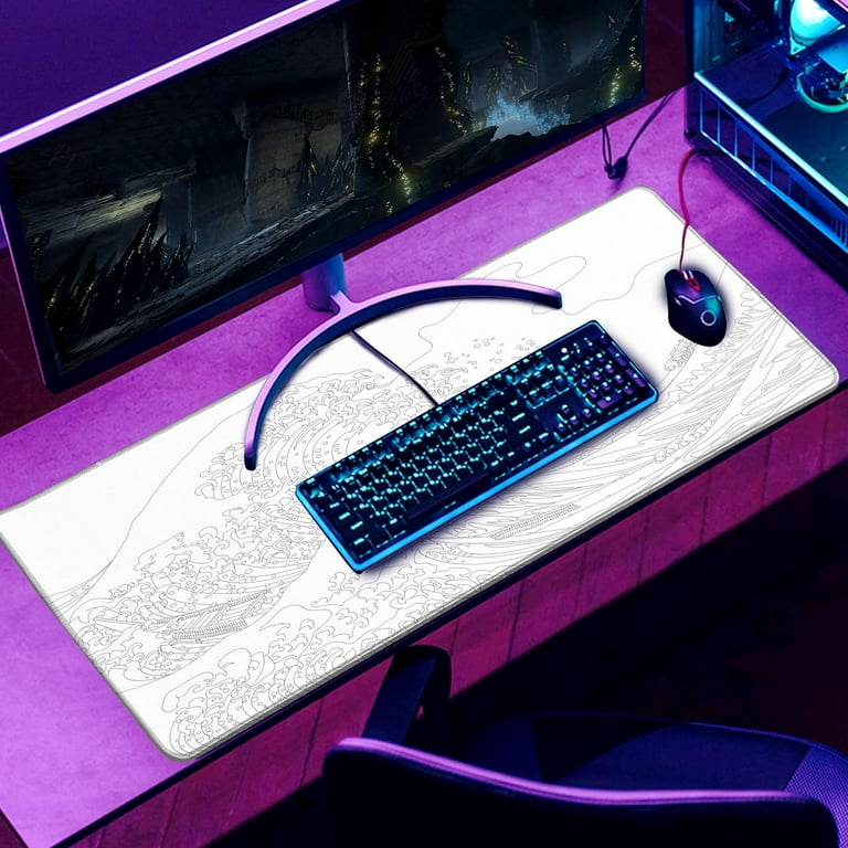 Extra Large Anime Mousepad - Anti-Slip Rubber Base Gaming