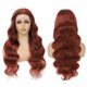 thumbnail image 2 of Pelucas de encaje en la parte delantera Vivehebe, cabello humano castaño rojizo, 60 cm, 2 of 6