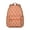 Orange, variant on Peach Fruit Students Backpack Cute Pink Kawaii Summer School Bag with Juicy Sweet Tropical Peach Lover Pattern and Aesthetic Cartoon Design