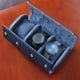 thumbnail image 3 of Estuche para relojes portátil de PU de lujo, resistente al agua, clásico, organizador de regalos, caja de almacenamiento 20x10x7cm, 3 of 9