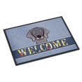 thumbnail image 1 of "Caroline's Treasures BB1417JMAT Alfombrilla de bienvenida para interiores o exteriores Weimaraner, 24 x 36", multicolor " Caroline's Treasures BB1417JMAT, 1 of 1