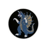 Godzilla King of The Monsters Gigan Embroidered Patch Iron-On Applique, Cosplay Vest Clothing Badge Back Packs Uniform DIY