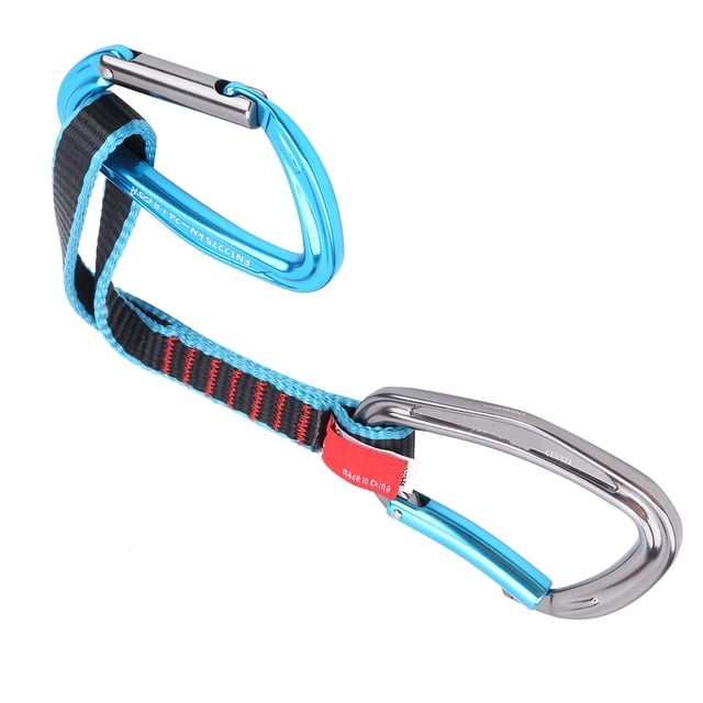 CM Climbing Quickdraw, Camnal 38CM Bloqueo de seguridad Quickdraw Sling Mountaineer Kits de protección para exteriores Calidad superior
