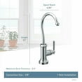thumbnail image 3 of Moen S5540 Sip 1.5 GPM Single Hole Cold Water Dispenser - Spot Resist Stainless, 3 of 5