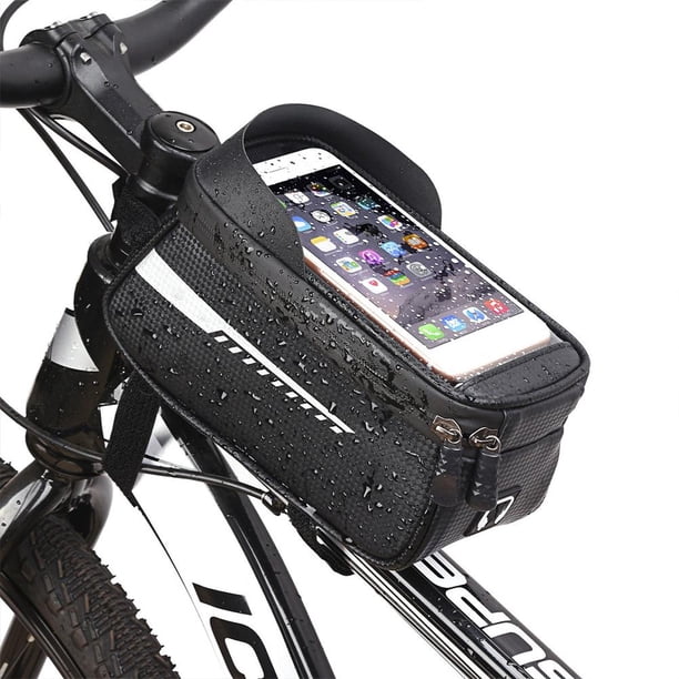Para Bicicleta, Marco Frontal Superior, Funda Para Teléfono De Ciclismo, Bolsa Para Bicicleta Mtb Para Ciclismo Al Aire Libre Kearding OD013040-00
