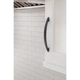 thumbnail image 2 of Amerock Arc 5-1/16 inch Center-to-Center Matte Black Cabinet Pull, 10 Pack, 2 of 4