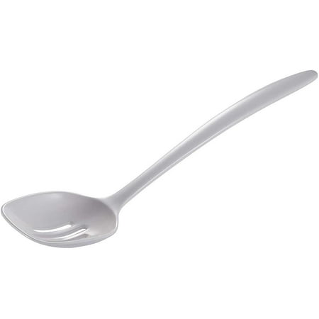 

Gourmac Hutzler 12 Inch Melamine Slotted Spoon White