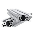 thumbnail image 1 of 2pcs 1400mm V Slot 2040 Aluminum Extrusion European Standard Anodized Linear Rail for 3D Printer Parts and CNC DIY (Silver), 1 of 4