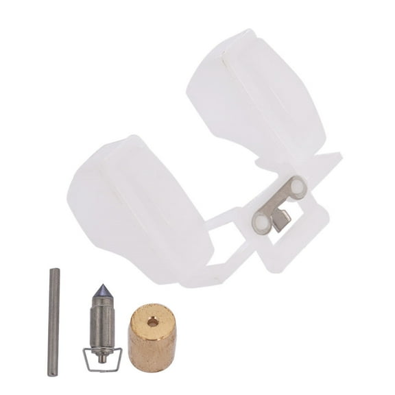 Carburetor Float with Valve Pin Needle Seat Set Replacement for Yamaha YFM250 YFM350 YFM400