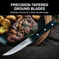 thumbnail image 4 of Cuisinart 6-Piece Triple Rivet Steack Knife Set, High Carbon Stainless Steel, 4 of 4