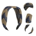 thumbnail image 5 of Unique Bargains 1 Pc Fashion Sequins Wave Wide Headbands for Women Blue, 5 of 6