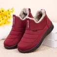 thumbnail image 1 of Botas de algodón cálidas de invierno, botas de nieve antideslizantes de gran tamaño, zapatos de algodón de moda para mediana edad, 1 of 6