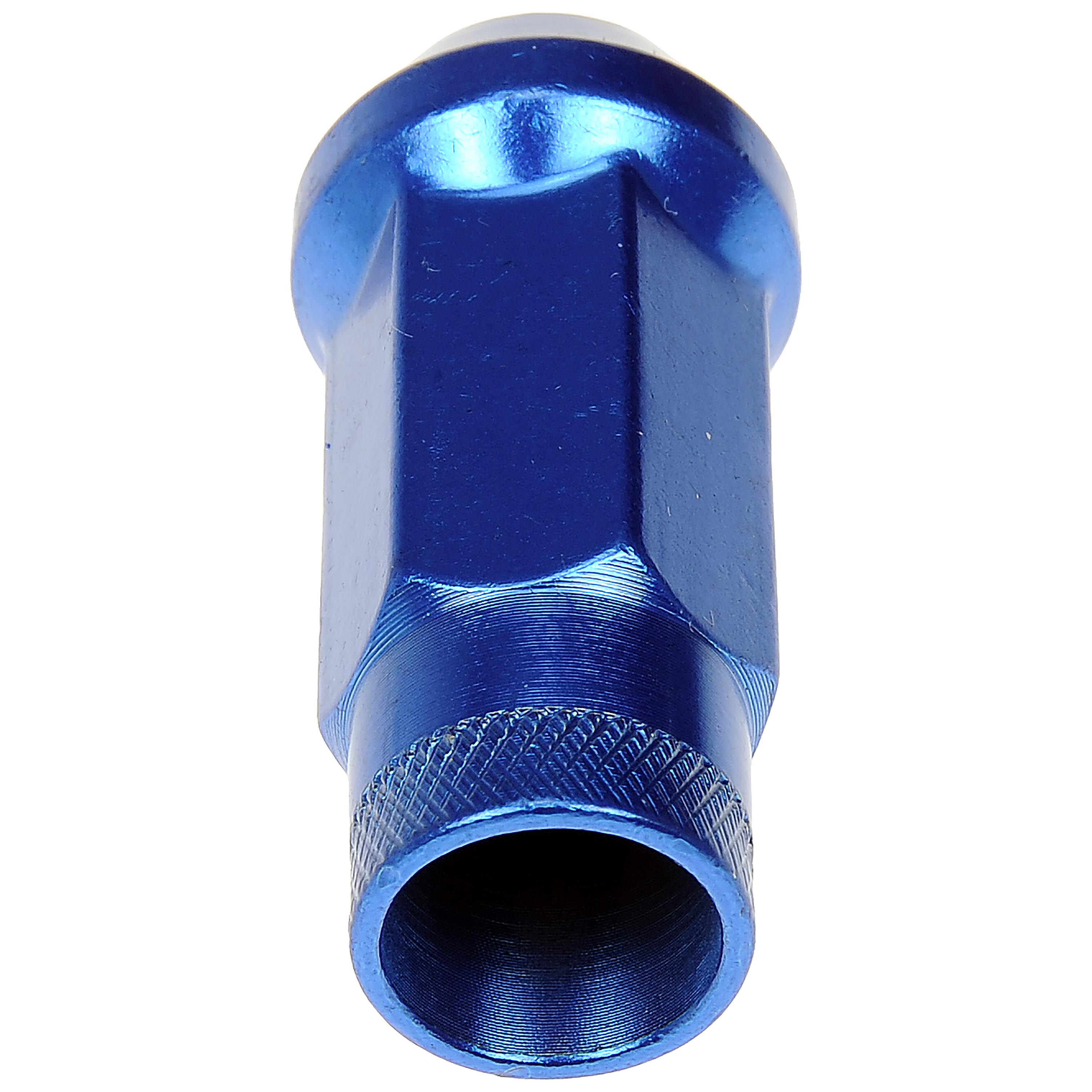 Dorman 713-485D Wheel Lug Nut for Specific Nissan Models, Blue Chrome (Pack of 20)