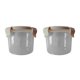 thumbnail image 1 of Advancent Hebilla de plástico PP transparente, latas selladas, soportes redondos para tanque de almacenamiento de cereales, contenedores de cocina Type3 NO3 Advancent CBP055775, 1 of 5