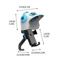 thumbnail image 4 of COM1950s Helmet Styling Bracket for Sun and Rain Protection, Cycling Phone Bracket, 4 of 7