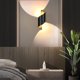 thumbnail image 4 of Lámpara de pared LED para exteriores de construcción de metal resistente, 12 W, 1200 lúmenes, resistente al agua, para jardín y patio, bombilla LED de bajo consumo para uso en interiores y, 4 of 5