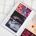 thumbnail image 4 of 96 Pockets 3-inch Film Wallet Pu Leather Photo Album Mini Instant Film (silver)(2pcs) Banmo, 4 of 5
