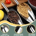 thumbnail image 3 of Stainless Steel Scoop for ice, Metal Food Scoop Kitchen Bar Party Wedding Heavy Duty Dishwasher Safe, 3 of 6