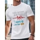 thumbnail image 3 of Camiseta de manga corta para hombre con texto "Hola Oscuridad, mi viejo amigo", cuello redondo, ECG Graffiti, color negro-S, 3 of 8