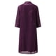 thumbnail image 4 of Vestido largo hasta la rodilla para mujer, vestido sin mangas con estampado Floral de talla grande y chal de gasa de media manga, cárdigan, traje de dos piezas Fridja nalpqowj27580, 4 of 6