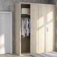 thumbnail image 3 of Gymax Custom Closet Organizer Kit 4 to 6 FT Wall-mounted Closet System w/ Hang Rod, 3 of 7