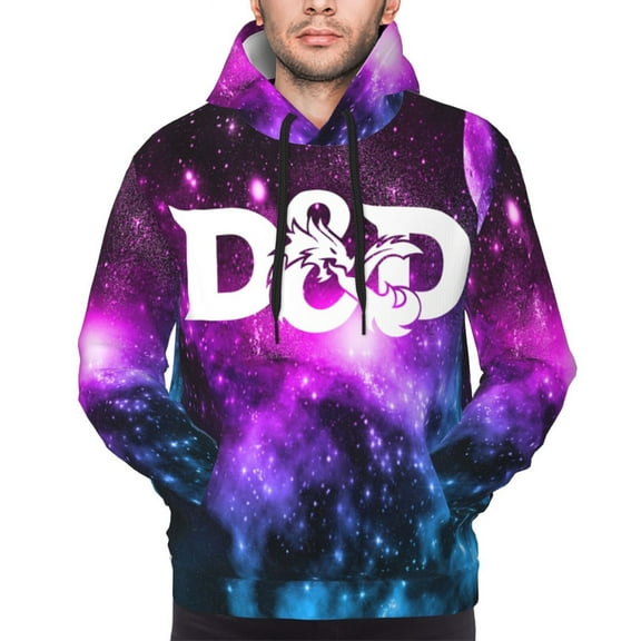 Unisex Men's and Women's DND Dungeons And Dragons Hoodies 3D Fashion Digital Print Cartoon Pullover Hooded Sweatshirts with Pockets
