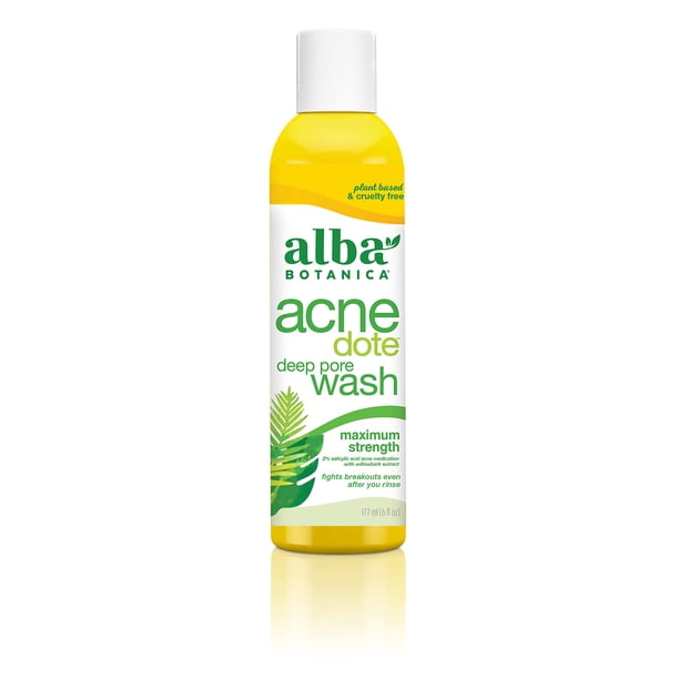 Jabón Facial Alba Botanica Acnedote Maximum Strength 180 ml